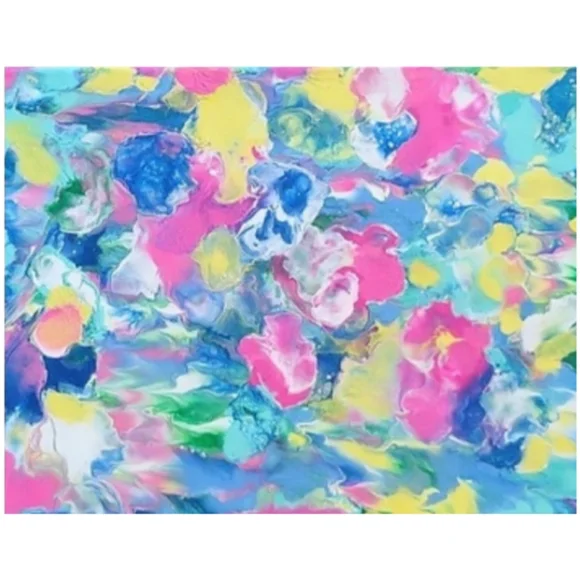 Hand Crafted Abstract Design 11x14 Inches Canvas Painting - Picture 4 of 4